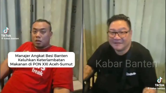 Manajer Angkat Besi Banten di PON Aceh-Sumut