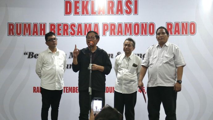 Deklarasi Rumah Bersama Pramono-Rano. 