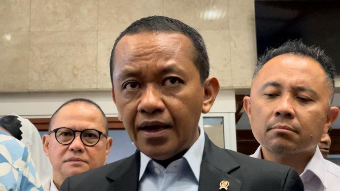 Menteri ESDM Bahlil Lahadalia (Ntvnews.id-Muslimin Trisyuliono).