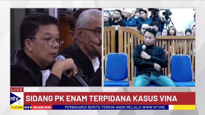 Dede Riswanto dalam Sidang PK Terpidana Kasus Vina