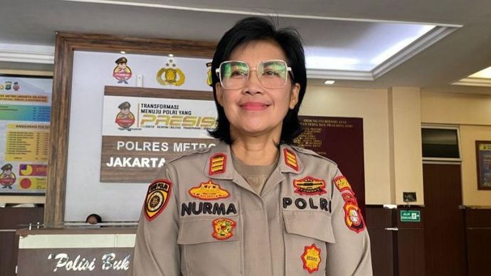 Kasie Humas Polres Metro Jakarta Selatan AKP Nurma Dewi. (Antara) 