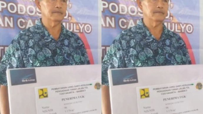 Petani mendapat uang pengganti Rp17 M