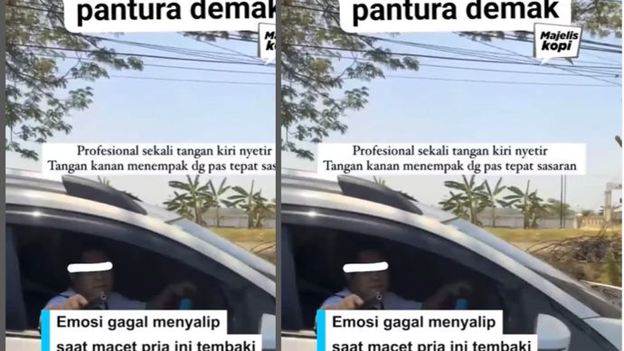 Aksi koboy jalanan <b>(Instagram jktnews)</b>