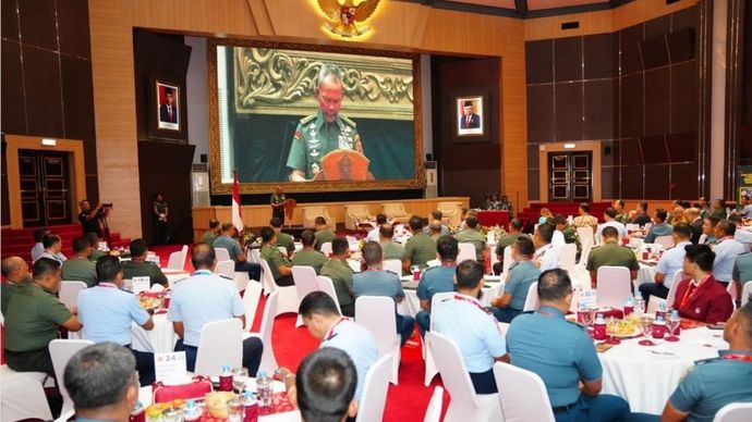 FGD tentang Angkatan Siber TNI yang digelar Sahli Panglima TNI. 