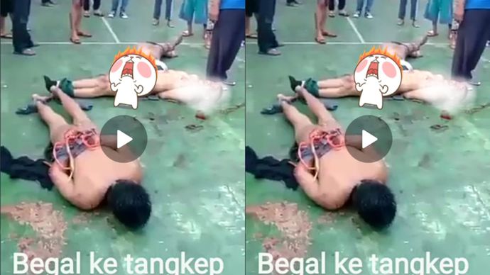 Begal Ketangkep di Duri Kosambi