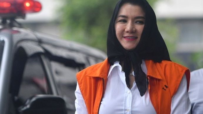 Mantan Bupati Kukar Rita Widyasari. (Antara) 