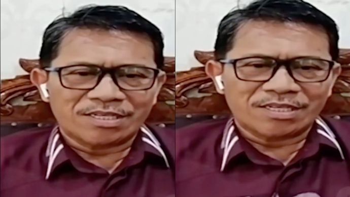 Rommy Bau Kepala Sekolah MAN 1 Gorontalo <b>(Instagram)</b>