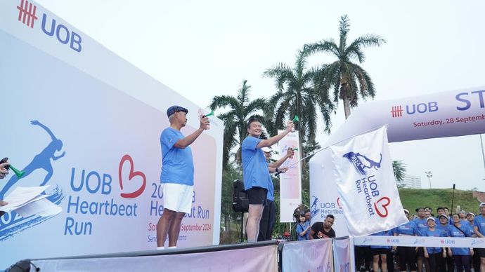 UOB Indonesia Galang Dana Rp350 juta Lalui UOB Heartbeat Run/Walk 2024 untuk Dukung Siswa dengan Gangguan Pendengaran <b>(Istimewa)</b>