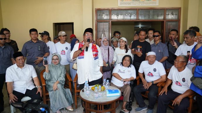 Calon wakil gubernur Jakarta nomor urut 3, Rano Karno. <b>(Dok.Istimewa)</b>