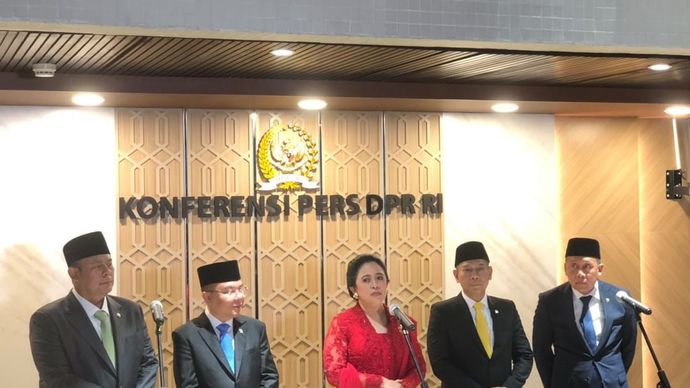 Ketua dan Wakil DPR RI Periode 2024-2029 <b>(NTVnews.id)</b>