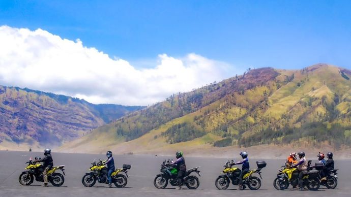 Kegiatan ini menjadi ajang merayakan perjalanan epik setahun penuh terbentuknya komunitas V-Strom Indonesia Owners. (Foto: Dok/Suzuki Indonesia)