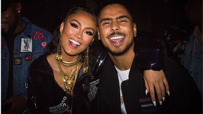 Agnez Mo dan anak angkat P Diddy, Quincy Brown