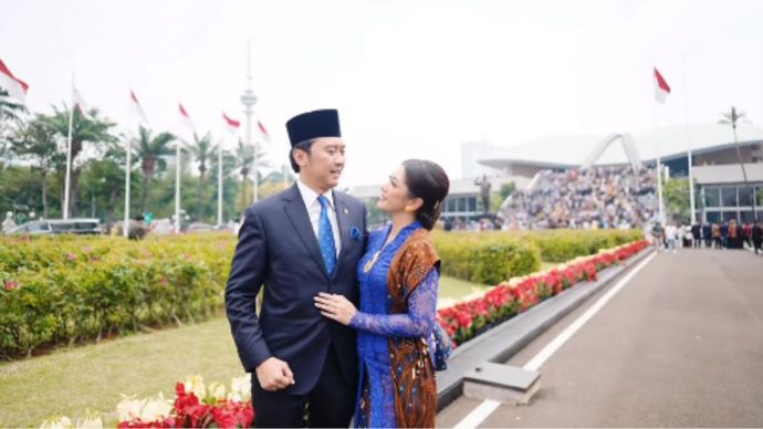 Edhie Baskoro Yudhoyono dan sang istri, Siti Ruby. <b>(Instagram)</b>