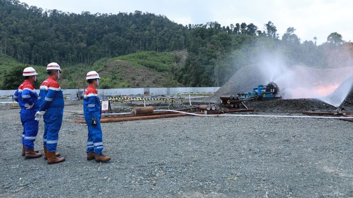 PT Pertamina EP Cepu, PHE menemukan potensi sumberdaya migas di sumur Tedong (TDG)-001 yang berada di area Kecamatan Mamosalato, Kabupaten Morowali Utara - Sulawesi Tengah/Foto: Istimewa