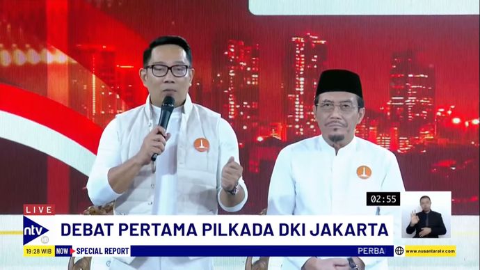 Ridwan Kamil dan Suswono <b>(YouTube)</b>