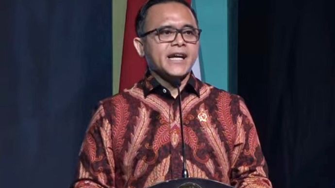 Menteri PANRB Abdullah Azwar Anas dalam Gebyar Pelayanan Prima di Jakarta, Selasa (8/10/2024).