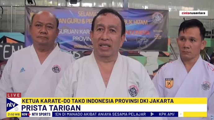 Ketua Karate-DO TAKO Indonesia Provinsi DKI Jakarta, Prista Tarigan.