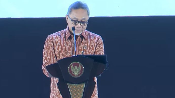 Menteri Perdagangan Zulkifli Hasan (Tangkapan layar Youtube Kementerian Perdagangan)