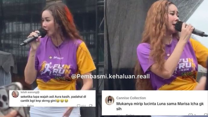 Selebritas, Aura Kasih.