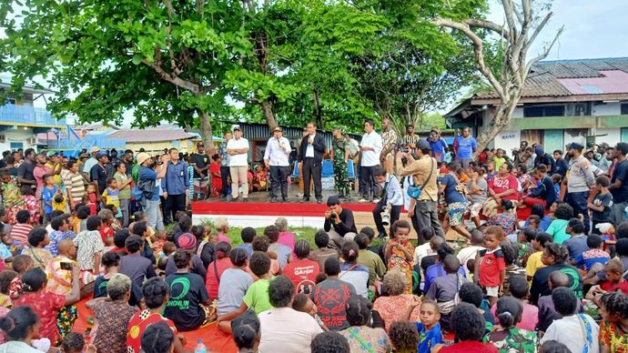 Wamenhan Dampingi Mentan Tinjau Lokasi Lahan Pengembangan Food Estate <b>(Ist)</b>