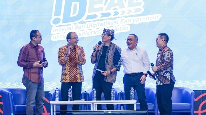 Apresiasi Kolaborasi INOTEK, Sampoerna dan BRIN, Sandiaga Uno Minta UMKM Manfaatkan Peluang Ekonomi Digital <b>(DOKUMEN)</b>