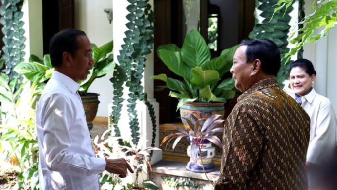 Prabowo Subianto bertemu Jokowi <b>(Instagram Prabowo Subianto)</b>