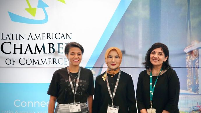 SALA Dialogues turut dihadiri oleh 150 pelaku bisnis dan praktisi lintas sektor dari berbagai negara Southeast Asia dan Latin America. (Foto: Istimewa/Humas Pertamina) 