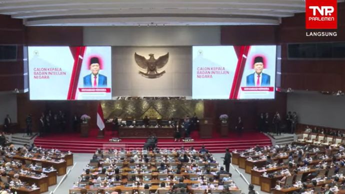 Paripurna DPR sahkan Muhammad Herindra  jadi Kepala BIN