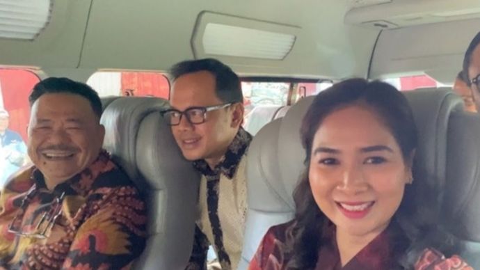 Ni Luh Puspa, Otto Hasibuan dan Bima Arya. 