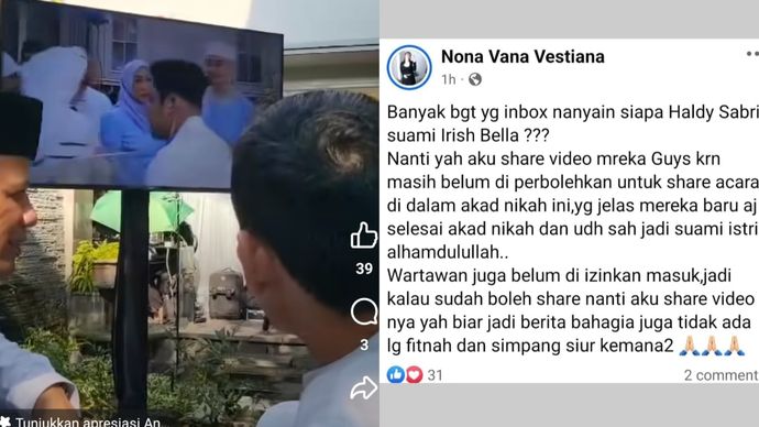 Kerabat dekat Irish Bella