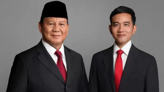 Prabowo Subianto-Gibran Rakabuming Raka. 