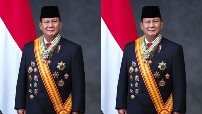  foto resmi Presiden 2024 2029