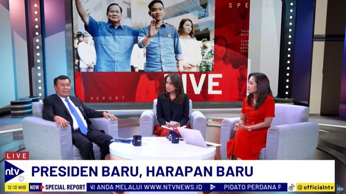 Presiden Komisaris NT Corporation Dr. Ir. Nurdin Tampubolon, M.M., mengucapkan selamat atas dilantiknya Presiden Prabowo Subianto dan Wakil Presiden (Wapres) Gibran Rakabuming Raka masa jabatan 2024-2029.