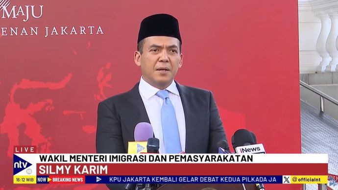 Wakil Menteri Imigrasi dan Pemasyarakatan Silmy Karim. 