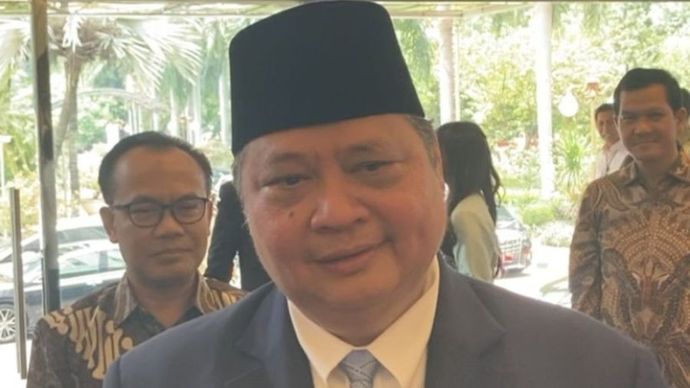 Menteri Koordinator Bidang Perekonomian, Airlangga Hartarto. <b>(Dok.Antara)</b>