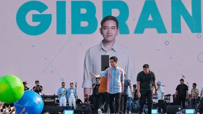 Wakil Presiden Republik Indonesia, Gibran Rakabuming Raka.