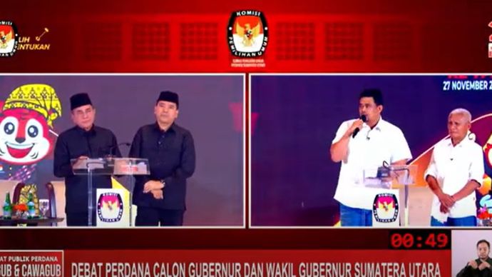 Calon Gubernur Sumatera Utara.