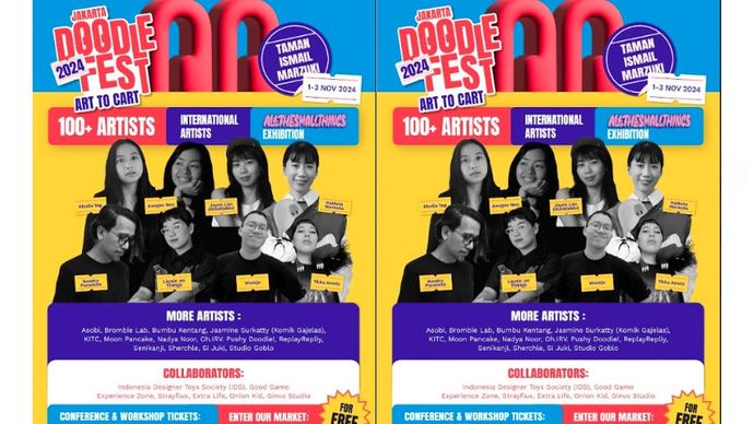 Jakarta Doodle Fest 2024  <b>(ist)</b>