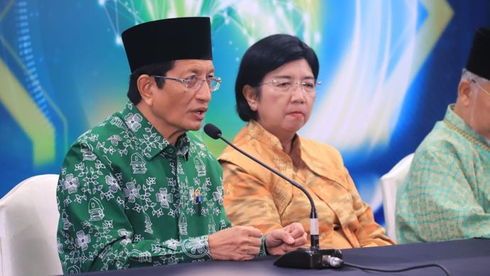 Menag Nasaruddin Umar dan Pihak Bank Indonesia