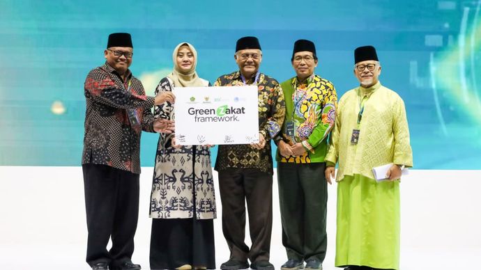 BAZNAS RI dan BSI Luncurkan Green Zakat Framework