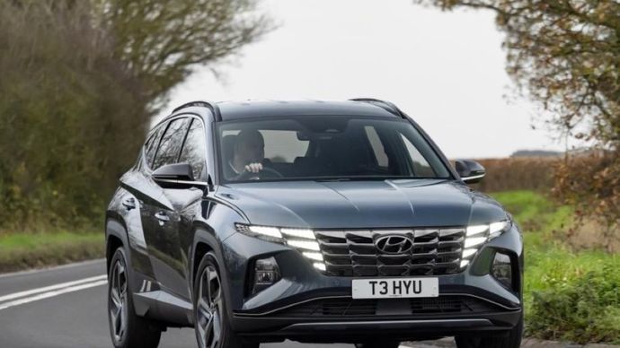 Mobil SUV Hyundai Tucson. (Foto: Istimewa via Yonhap) 