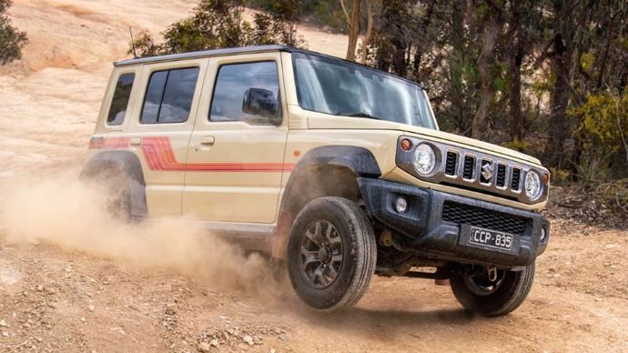 Ilustrasi. Suzuki Jimny 5 pintu. (Foto: Drive) 