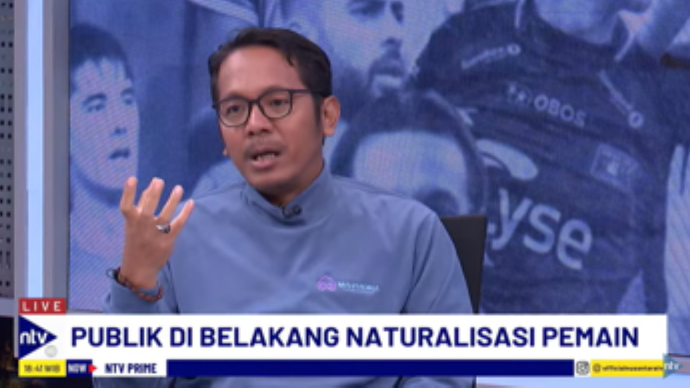  Koordinator Save Our Soccer Akmal Marhali dalam Dialog NTV Prime di NusantaraTV