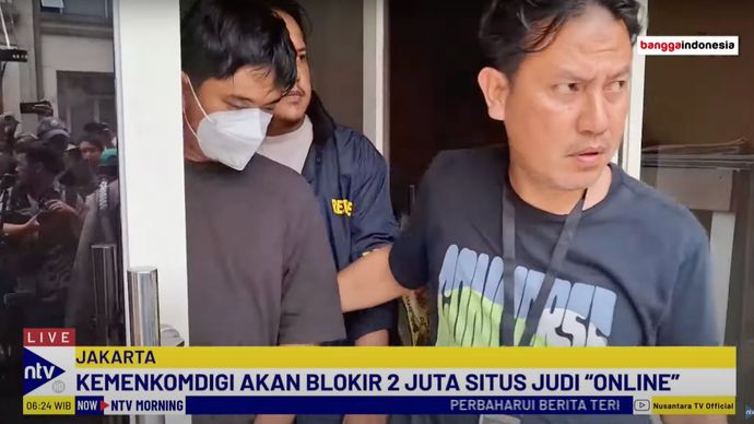 Pegawai Komdigi terlibat judi online. <b>(NTV)</b>