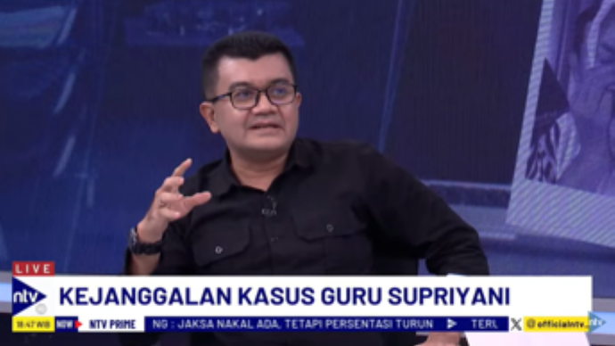 Pakar Psikologi Forensik, Reza Indragiri/tangkapan layar NTV