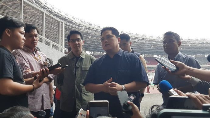 Ketua Umum PSSI, Erick Thohir.