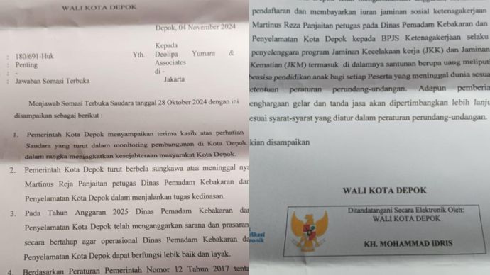 Surat Terbuka menjawab somasi dari Deolipa