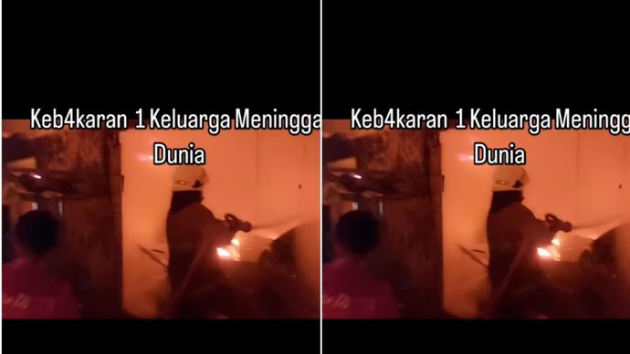 kebakaran di rumah