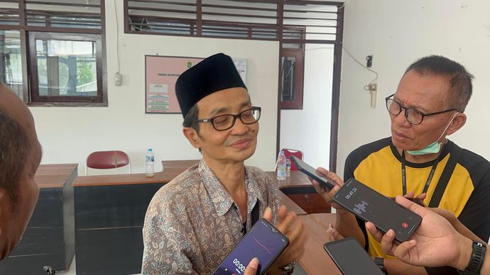 Mantan napiter se-Kabupaten Klaten mengikuti pelatihan literasi yang digelar Yayasan Lembaga Daulat Bangsa. 