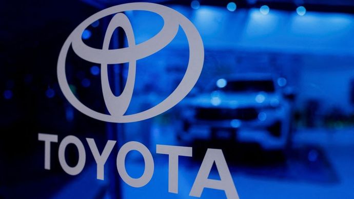 Ilustrasi. Logo Toyota. (Foto: Dok/Anushree Fadnavis/Reuters) 